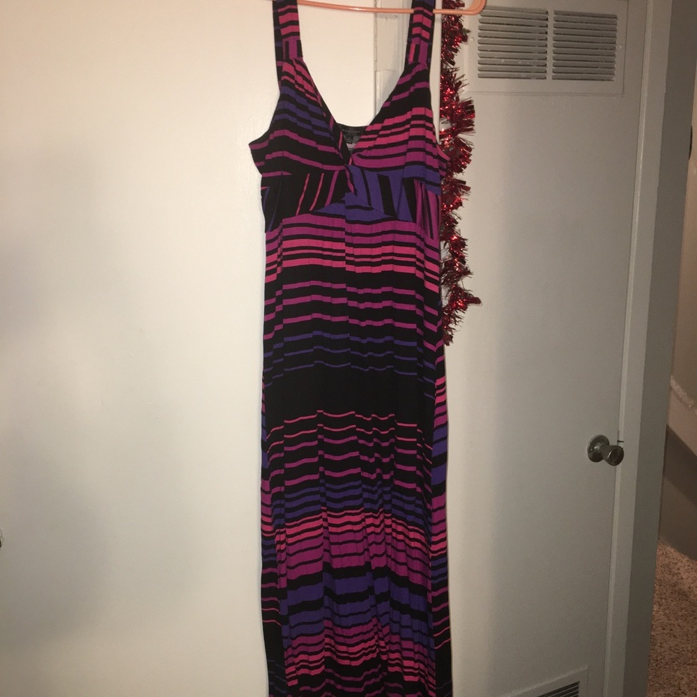 Colorful long dress